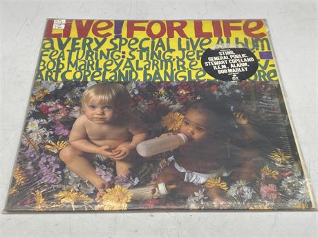 LIVE FOR LIFE - VARIOUS ARTISTS - NEAR MINT (NM)