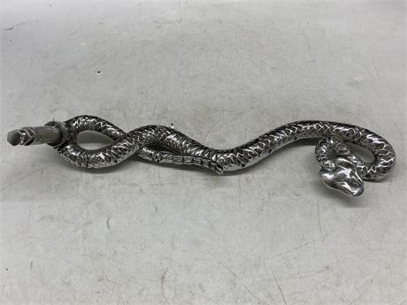 CHROME SNAKE (OFF OF A MOTORCYCLE - 15”)