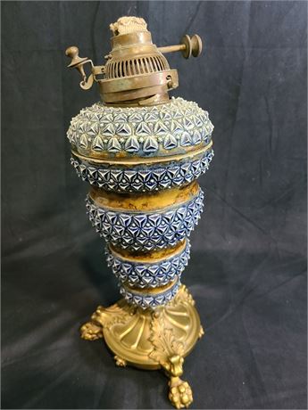 (140 years old) ROYAL DOULTON LAMP 1881
