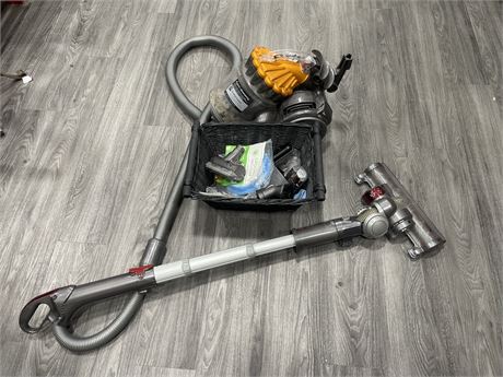 DYSON DC23 VACUUM WITH ACCESSORIES
