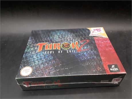 SEALED - TUROK 2 - COLLECTORS EDITION - LIMITED RUN - PS4