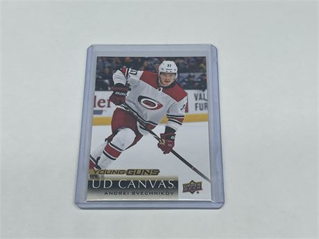 UD CANVAS ANDREI SVECHNIKOV ROOKIE YOUNG GUNS