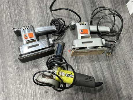 3 WORKING POWER TOOLS