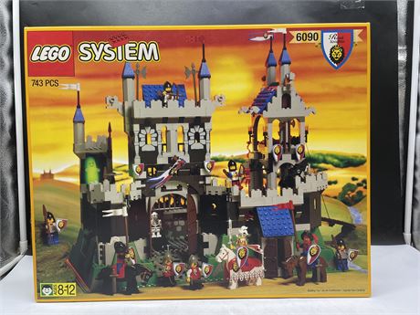 OPEN BOX LEGO SYSTEM ROYAL KNIGHTS CASTLE 6090