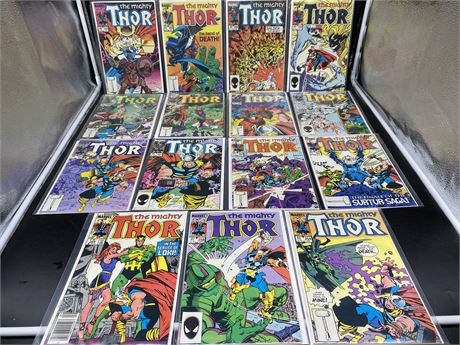 15 THE MIGHTY THOR COMICS