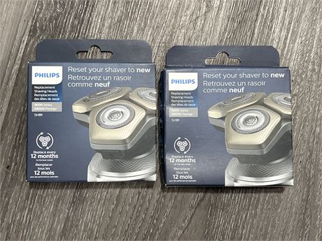 (NEW) PHILIPS 9000 SERIES REPLACEMENT HEADS
