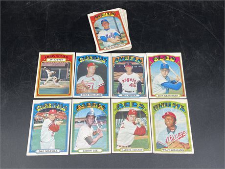 72’ OPC BASEBALL CARDS (16 total)