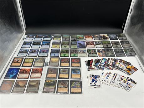 LOT OF MAGIC CARDS & NHL CARDS