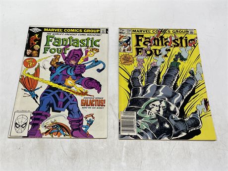 FANTASTIC FOUR #243 AND #258