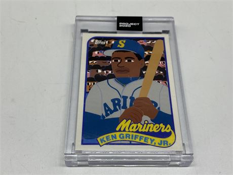 TOPPS 2020 #88 KEN GRIFFEY JR. ROOKIE CARD BY KEITH SHORE