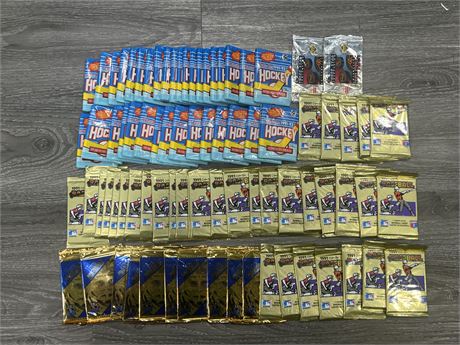 LARGE LOT OF SEALED WAX PACKS