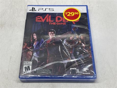 SEALED - EVIL DEAD THE GAME - PS5