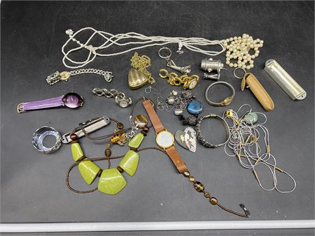 LOT OF MISC. JEWELRY