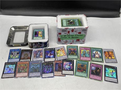 2 BOXES OF YU-GI-OH CARDS