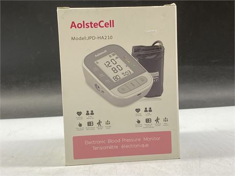 AOLSTECELL JPD-HA210 ELECTRONIC BLOOD PRESSURE MONITOR