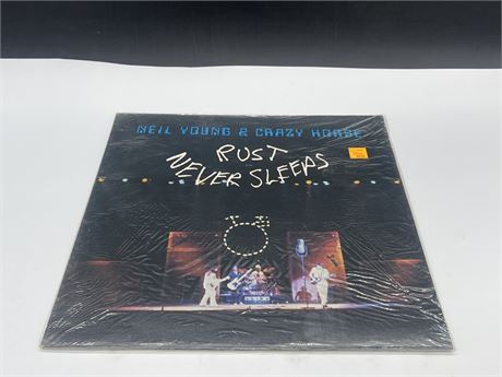 SEALED OLD STOCK - NEIL YOUNG & CRAZY HORSE - RUST NEVER SLEEPS