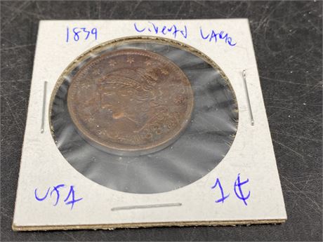 1839 UNITED STATES PENNY