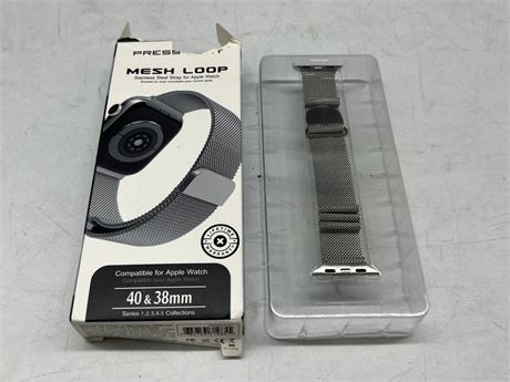 (NEW) STAINLESS STEEL STRAP FOR APPLE WATCH