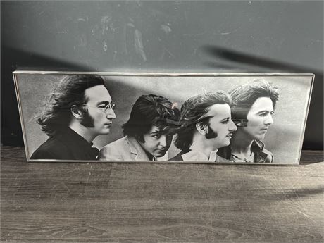 FRAMED BEATLES PICTURE (36”x12”)