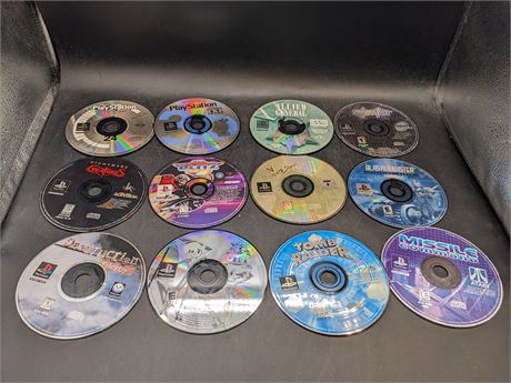 COLLECTION OF PLAYSTATION ONE DISCS - CONDITION VARIES