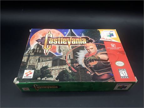 CASTLEVANIA - WITH ORIGINAL BOX - N64