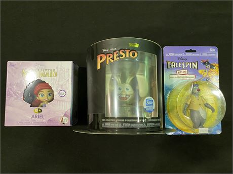 3 NEW MISC. DISNEY COLLECTABLES