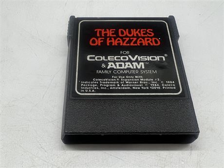THE DUKES OF HAZARD - COLECOVISION