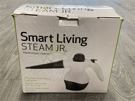 SMART LIVING STEAM JR. HAND STEAM CLEANER IN BOX