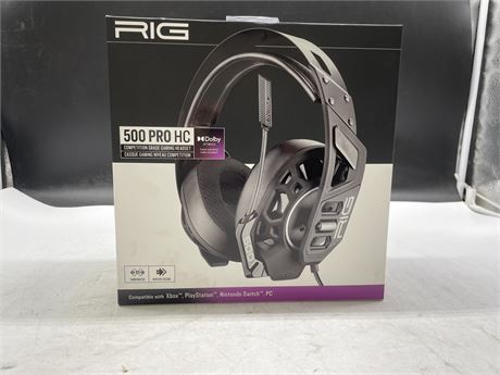 (SEALED) RIG 500 PRO HC COMPETITION GRADE GSMING HEADSET