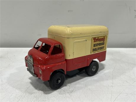 1950s TRI-ANG EXPRESS DELIVERY PRESSED STEEL TRUCK (8” long)