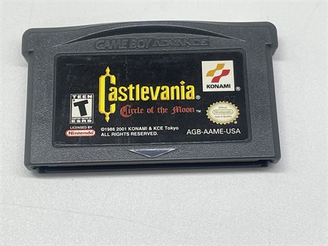 CASTLEVANIA CIRCLE OF THE MOON - GBA