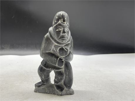 NUMBERED INUIT STONE CARVING (6”)