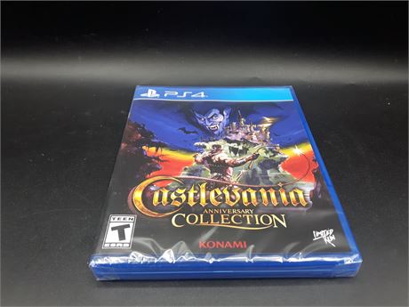 SEALED - CASTLEVANIA ANNIVERARY COLLECTION (LIMITED RUN) - PS4