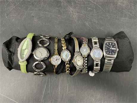 8 ASSORTED WATCHES