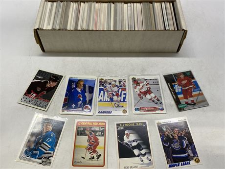 APP. 500+ NHL ROOKIE CARDS *ALL ROOKIES*