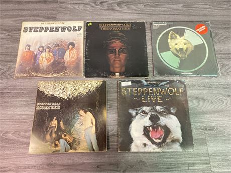 5 STEPPENWOLF RECORDS