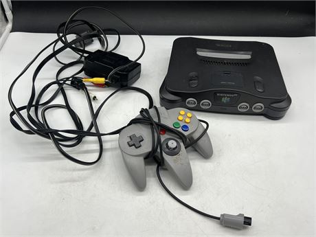 N64 w/CONTROLLER - UNTESTED