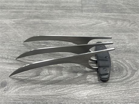 NEW WARTECH WOLVERINE STYLE BLADED CLAW - 8” LONG