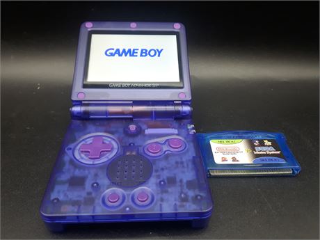 GAMEBOY ADVANCE SP - CUSTOMIZED EXTRA BRIGHT BACKLIGHT - SEE DESCRIPTION