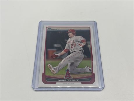 MIKE TROUT BOWMAN ROOKIE