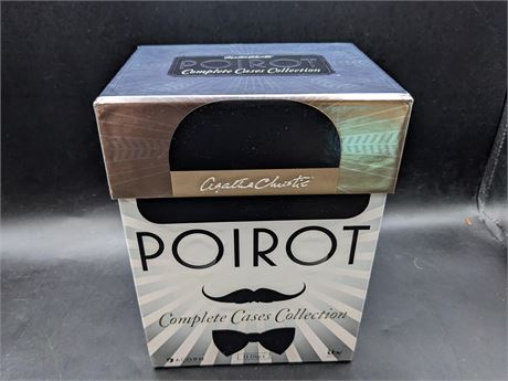 RARE - POIROT COMPLETE CASES COLLECTION - VERY GOOD CONDITION