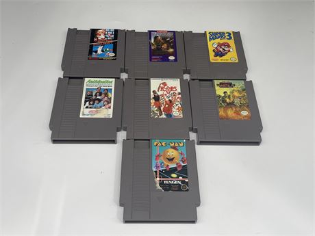 7 NES GAMES