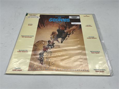 THE GOONIES SOUNDTRACK - VG+