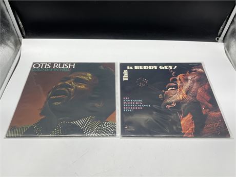 OTIS RUSH & BUDDY GUY RECORDS - NEAR MINT (NM)