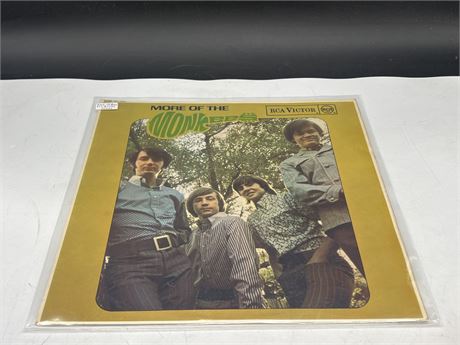 RARE UK IMPORT / 1st PRESS IN MONO - MORE OF THE MONKEES - VG+