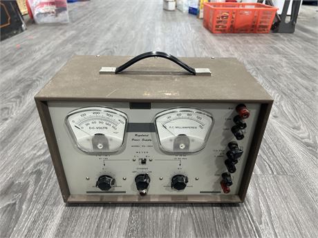 VINTAGE REGULATED POWER SUPPLY - 13” WIDE