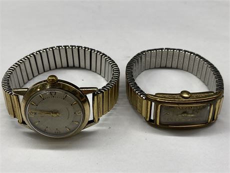 2 VINTAGE MENS WATCHES