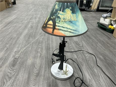 COLLECTIBLE SCARFACE LAMP - 20”