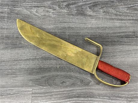 BRASS KNIFE (17.5”)