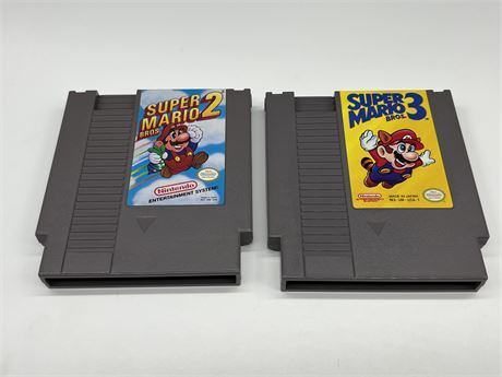 SUPER MARIO 2 & 3 - NES